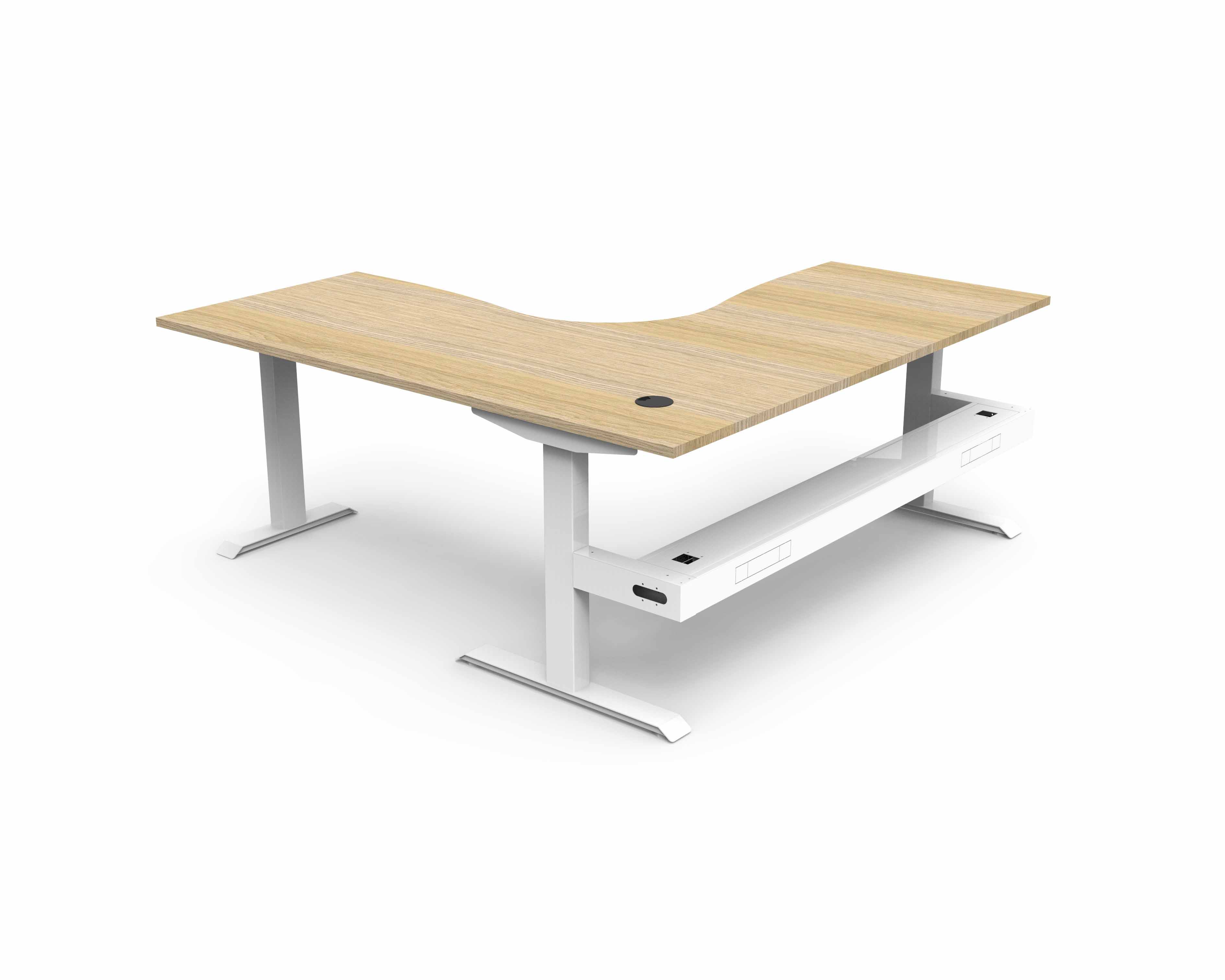 Boost Static Corner Workstation 1500x1500 CT NOWS